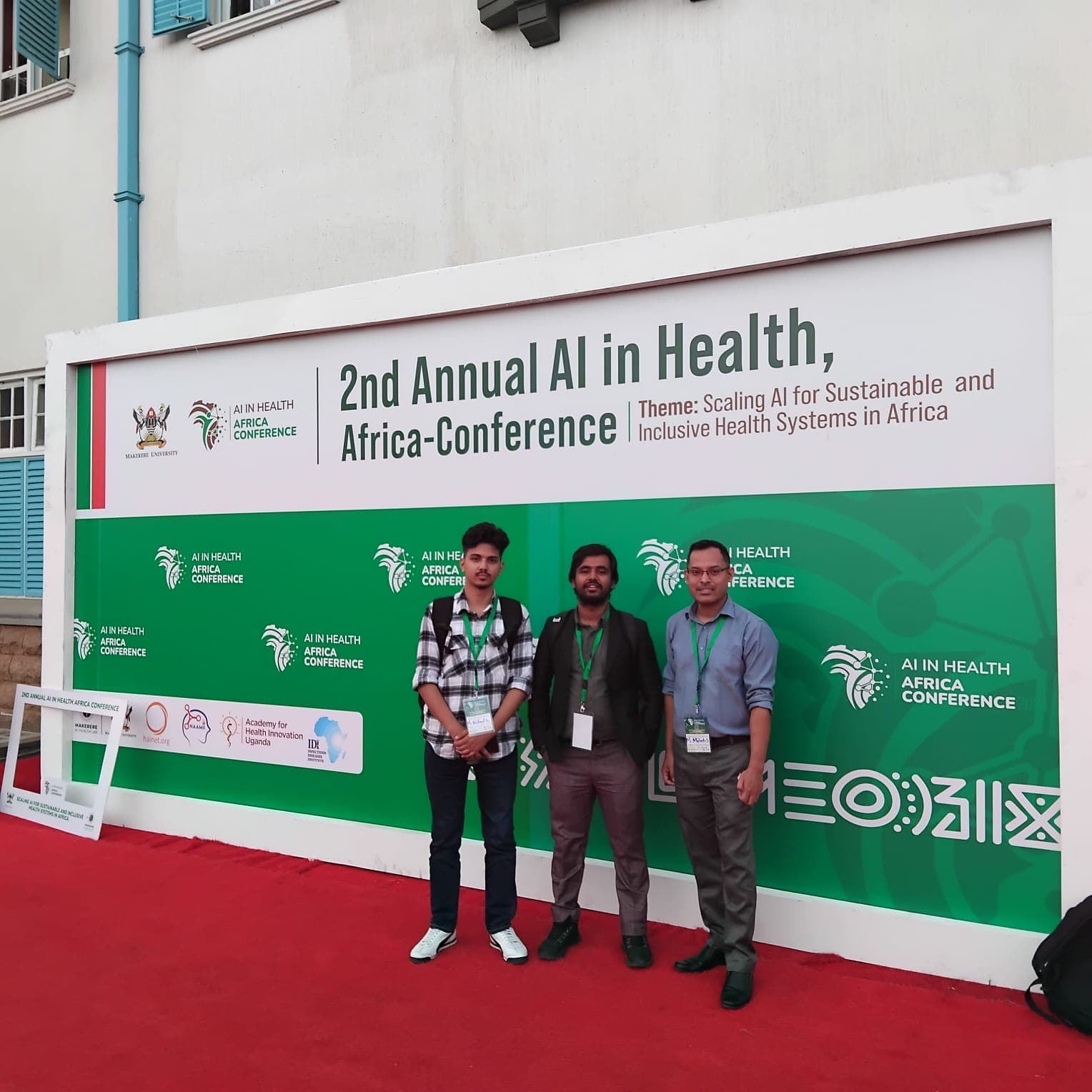 NAAMII at AI in Health Africa Conference 2025 & AI4GH Synergy Hackathon